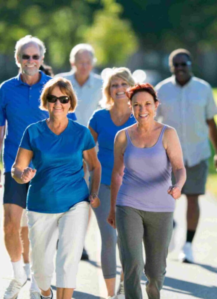 Senior Summer Walks guide in Okemos, Michigan