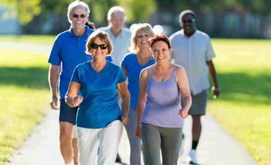 Senior Summer Walks guide in Okemos, Michigan