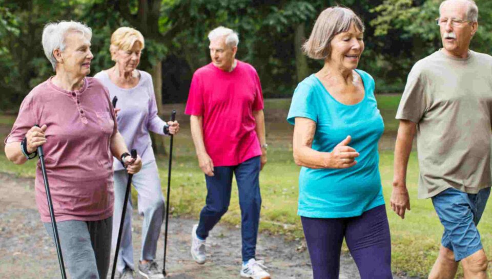 Senior summer walks in Clarkston & Pontiac Michigan