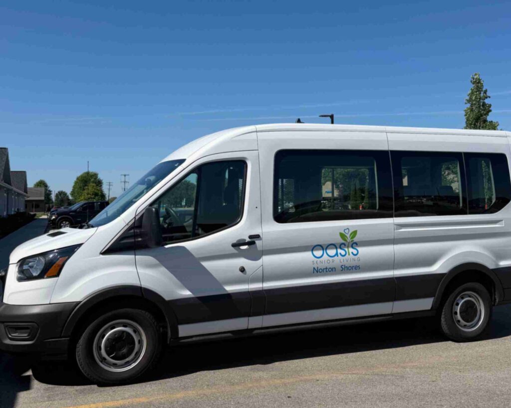 Brand-New Community Bus for premier senior living in Muskegon